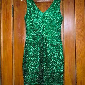 Free. Sequin dress